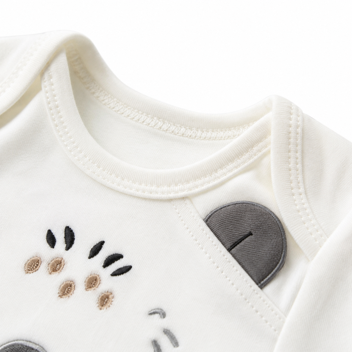 11-Piece Newborn Essentials Starter Set - Koala Print, Grey