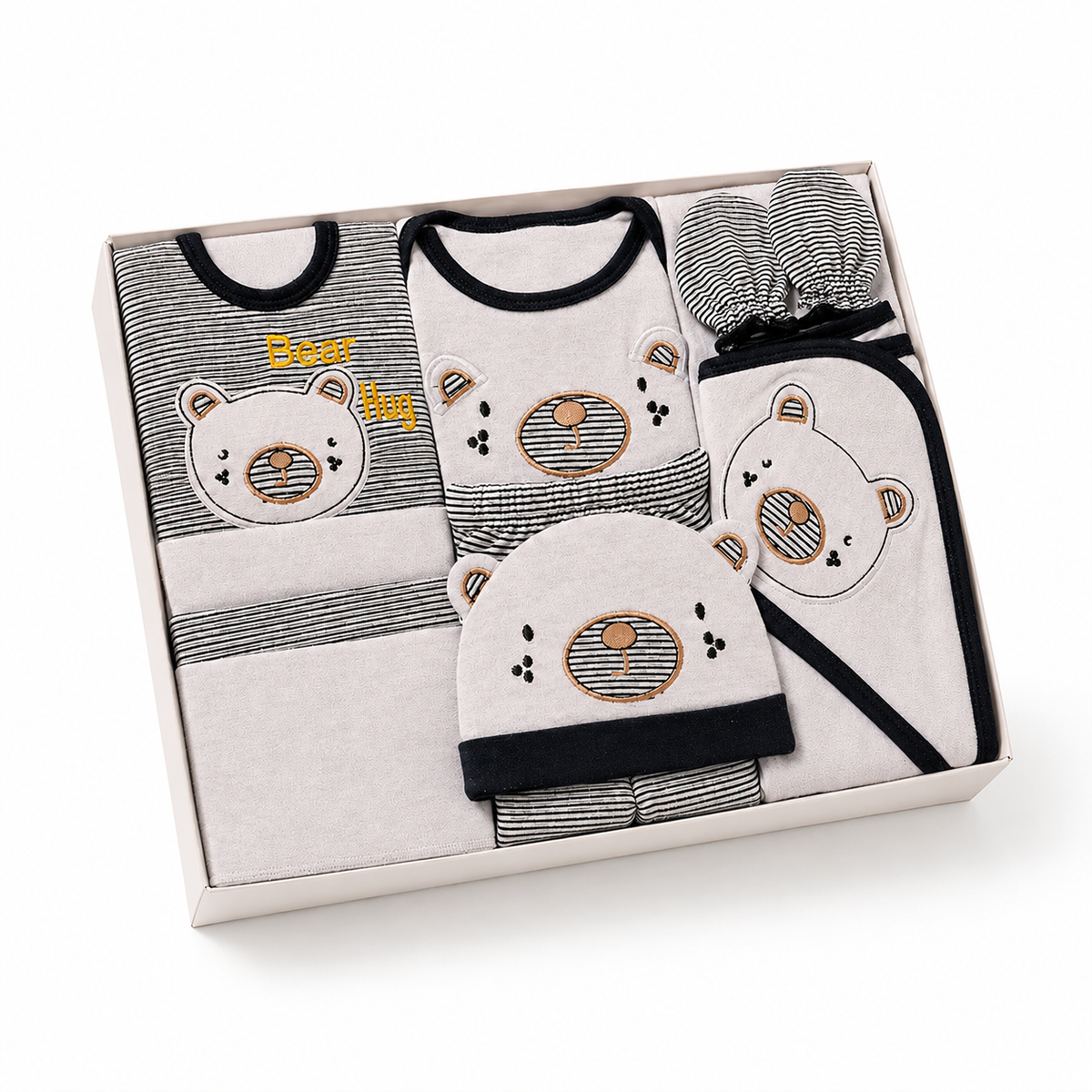 Gift Box 9 Pcs Disney Lining Bear White/Black