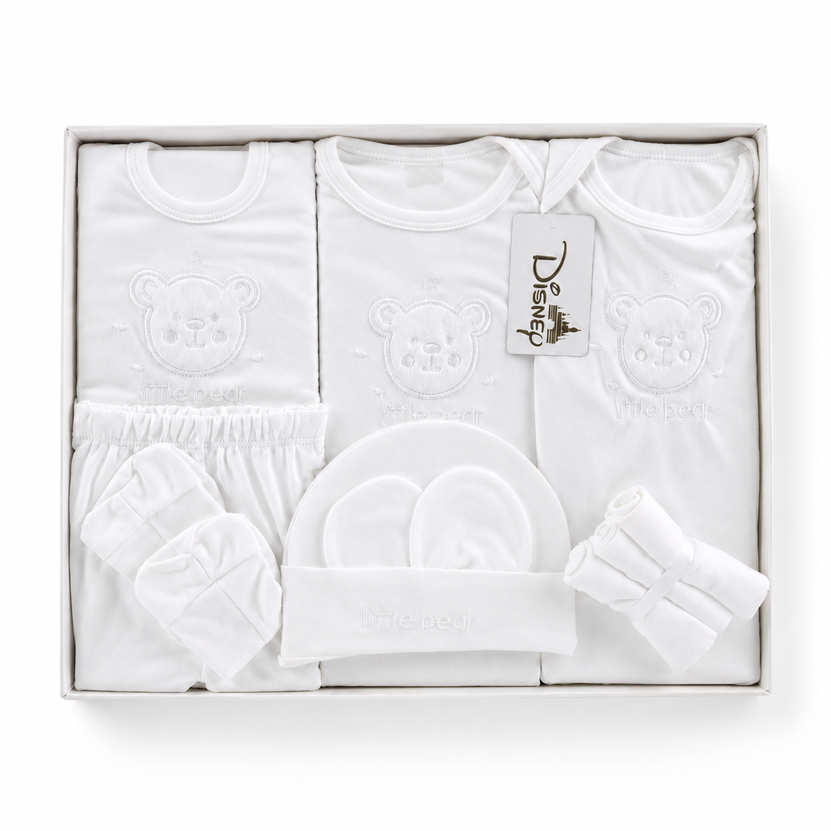 Gift Box 10 Pcs Disney Little Bear White
