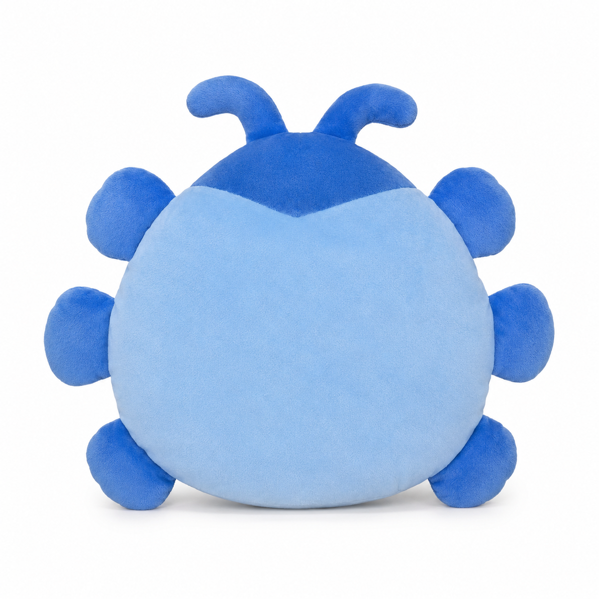 Blue Bug-Shaped Baby Pillow