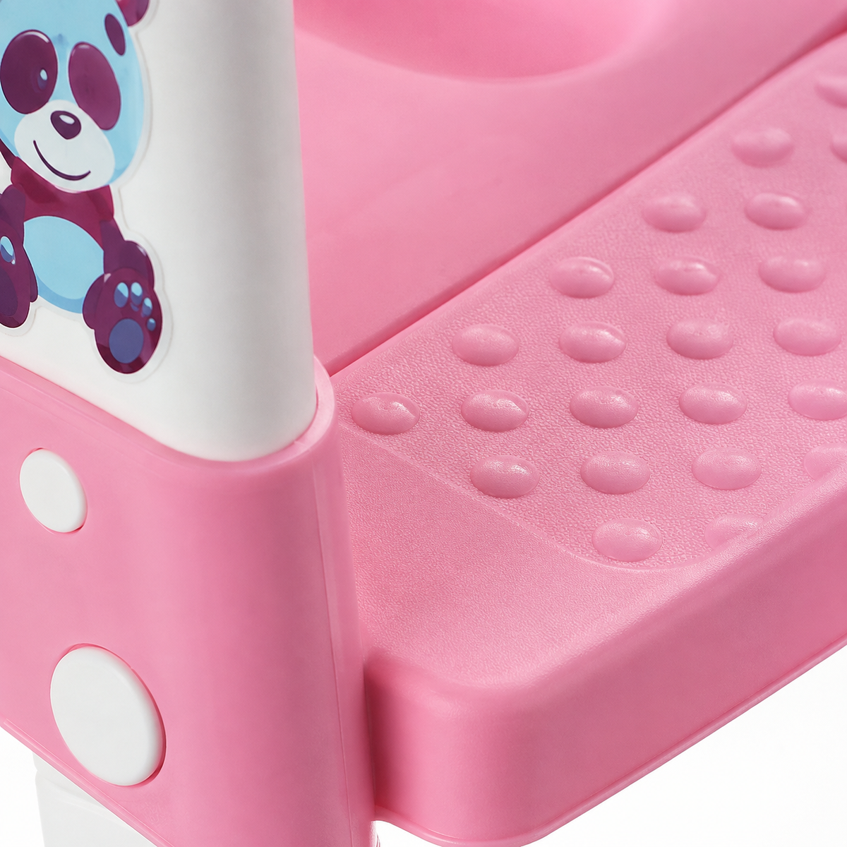 Baby Toilet Ladder Pink