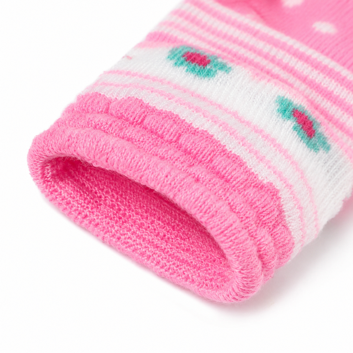 Baby Girl Socks 7-Pair Mix Box, Pink