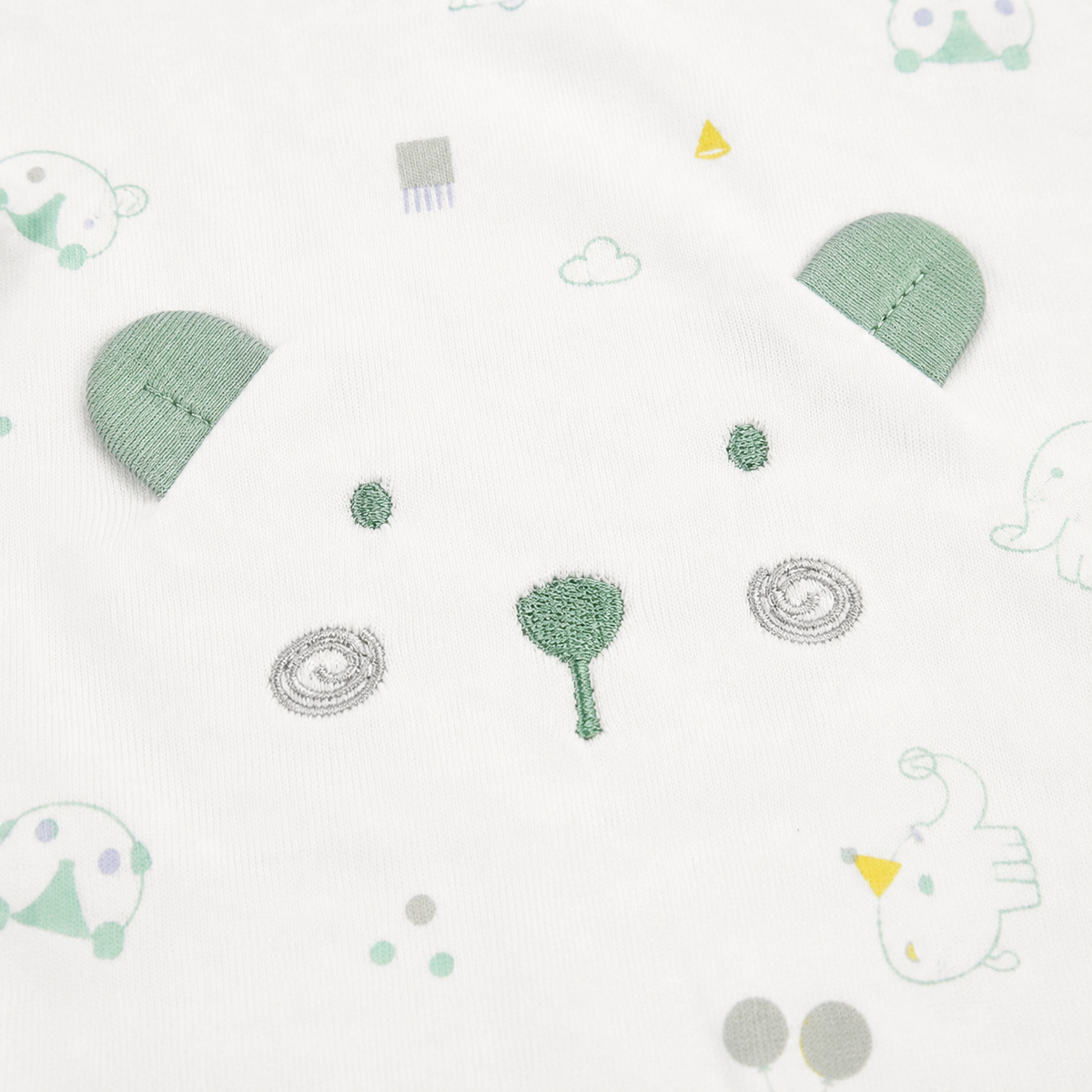 Newborn Starter Set 10-Piece, Green Joker Print