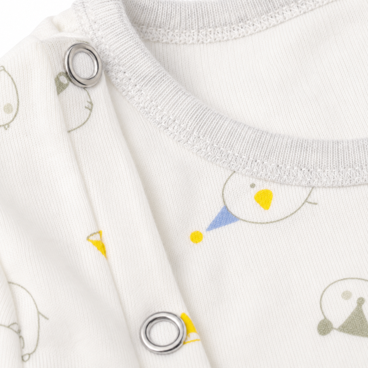 Newborn Starter Set 10-Piece, Grey Joker Print