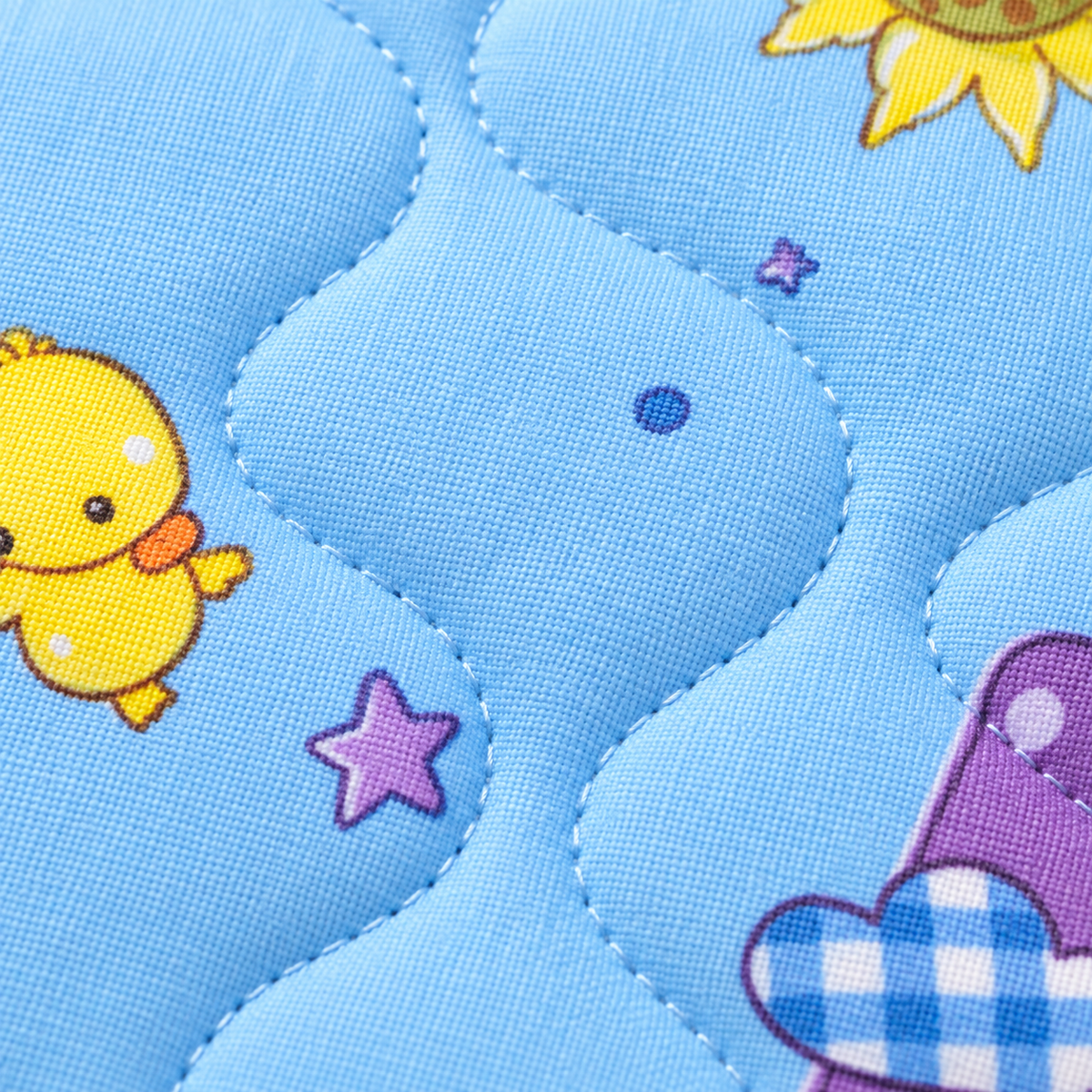 BABY CHANGING PVC SHEET BEAR BLUE