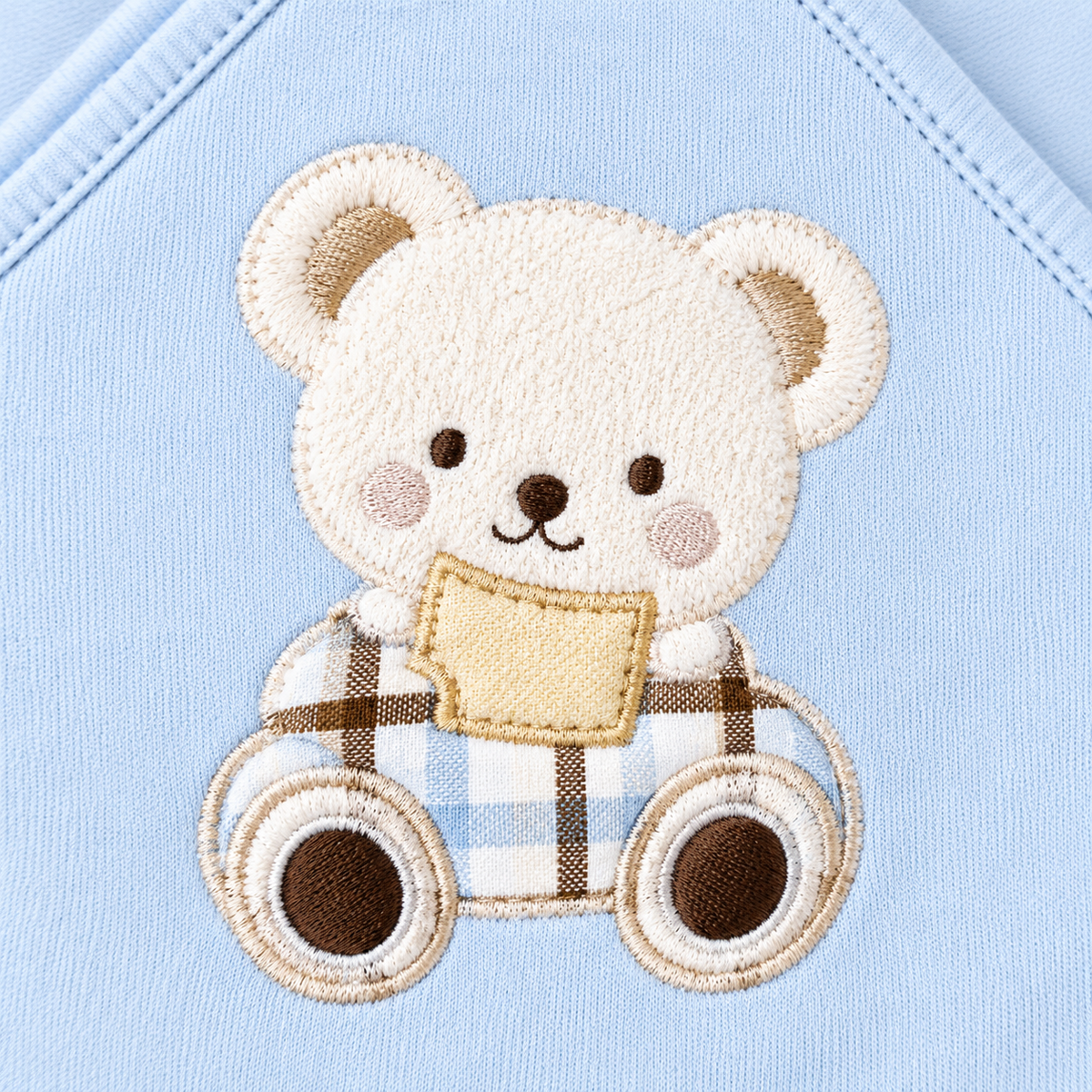 STARTER SET 11 PIECES BABY NEW BORN ESSENTIALS CAR BEAR THEM SKY BLUE