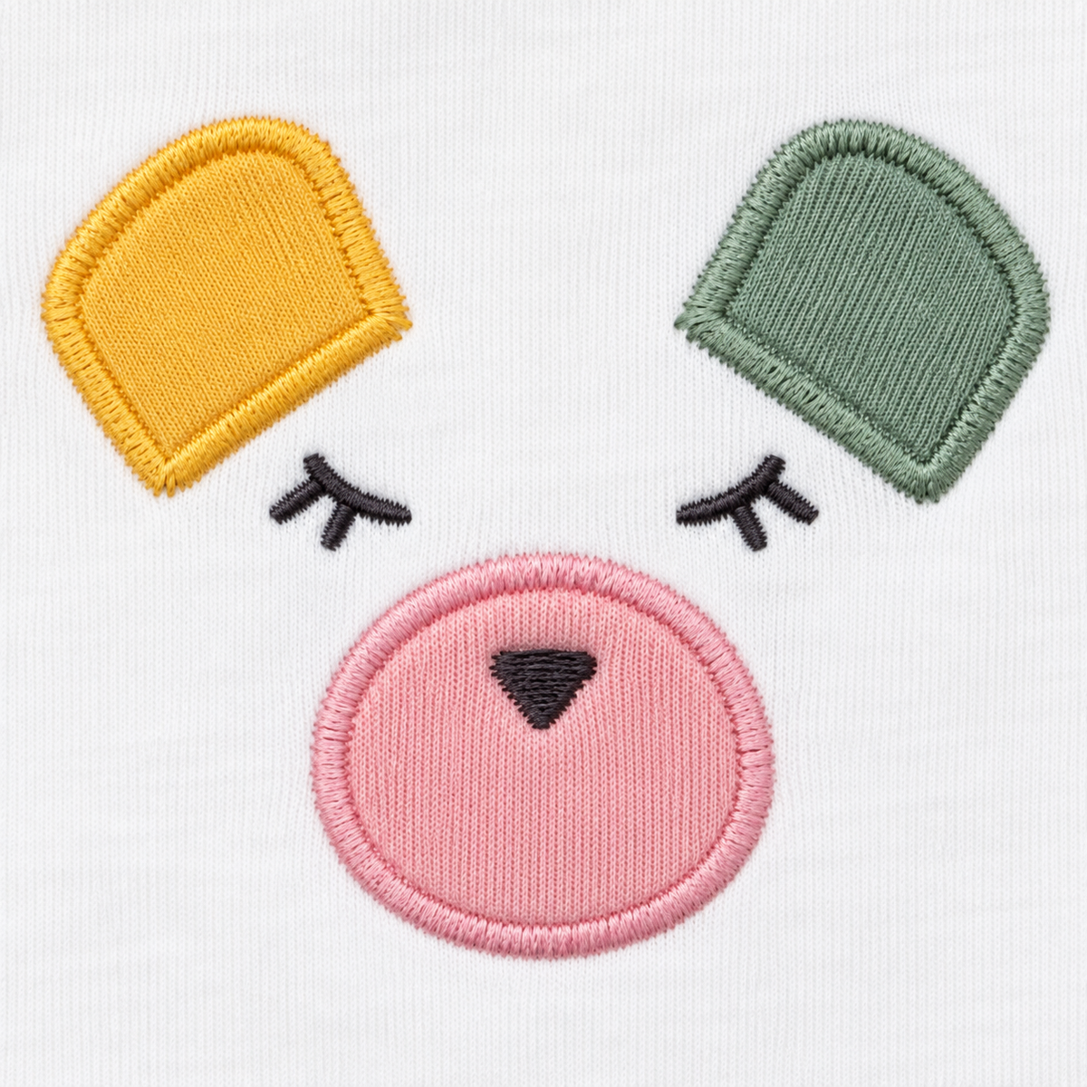 STARTER SET 11 PIECES BABY NEW BORN ESSENTIALS MULTI COLOUR EARS PINK