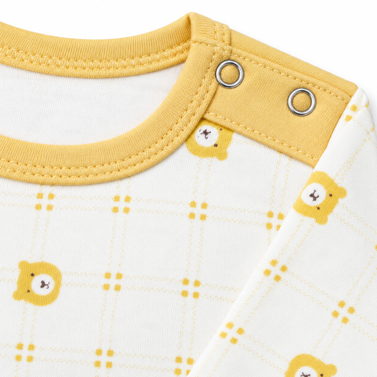 Newborn Starter Set 10-Piece, Brown Check Bear