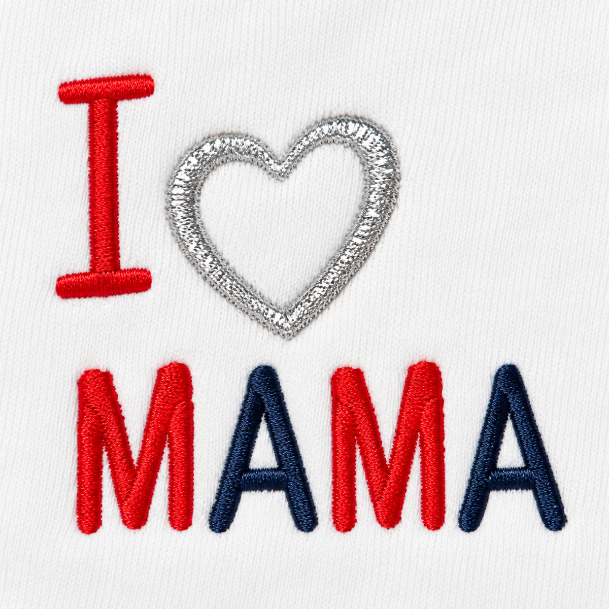 BABY STARTER SET 11 PIECES I LOVE MAMA WHITE
