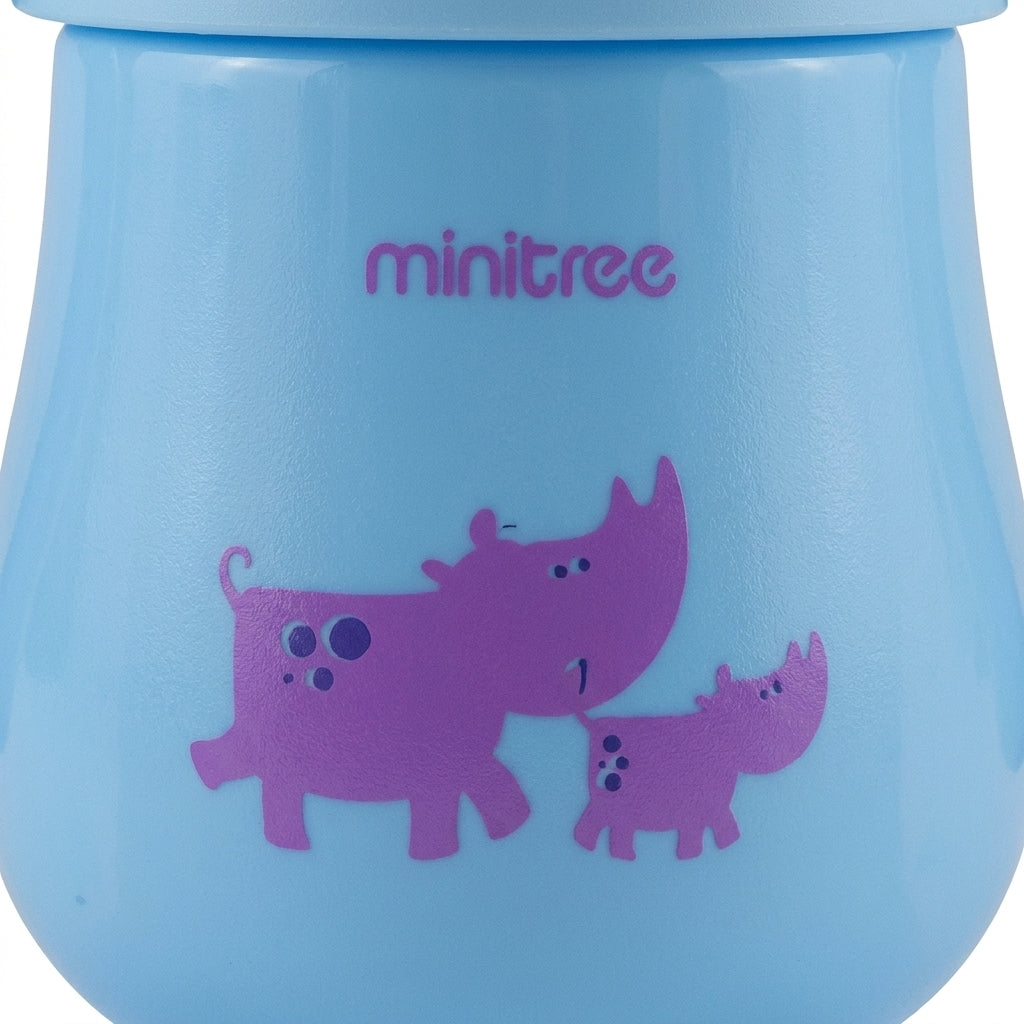 BABY FEEDER DAIMOND HEART CAP BLUE