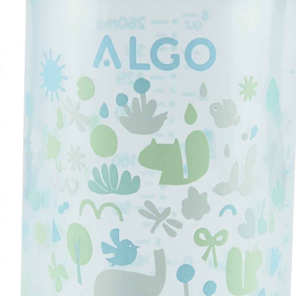 Baby Feeder Printed Blue Algo