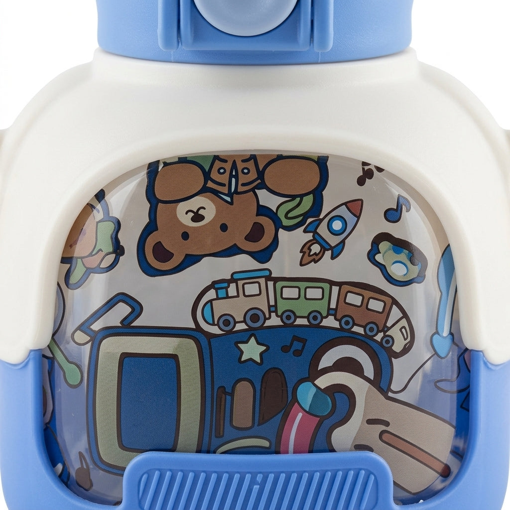BABY STRAW SIPPER BEAR BLUE