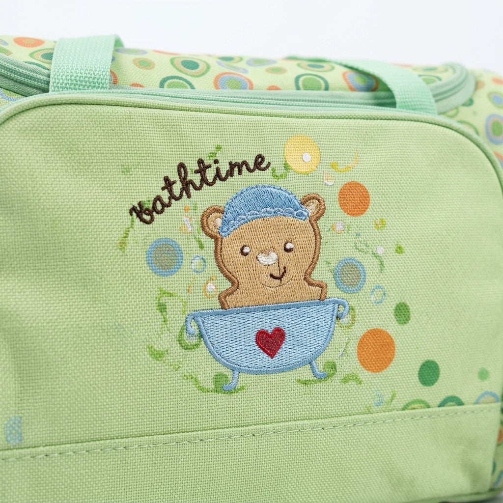 Baby China Bag Double Green