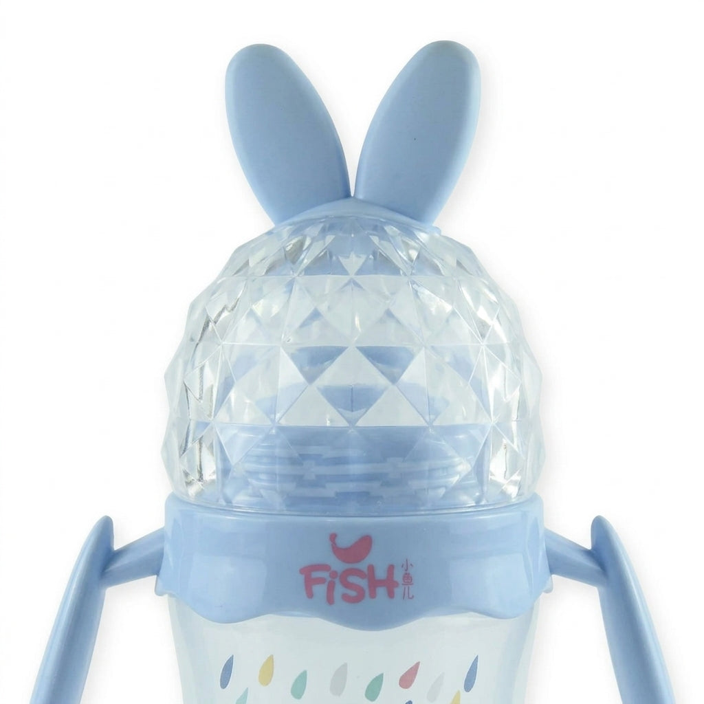 BABY FEEDING BOTTLE ROCKET DESIGN BLUE FISH