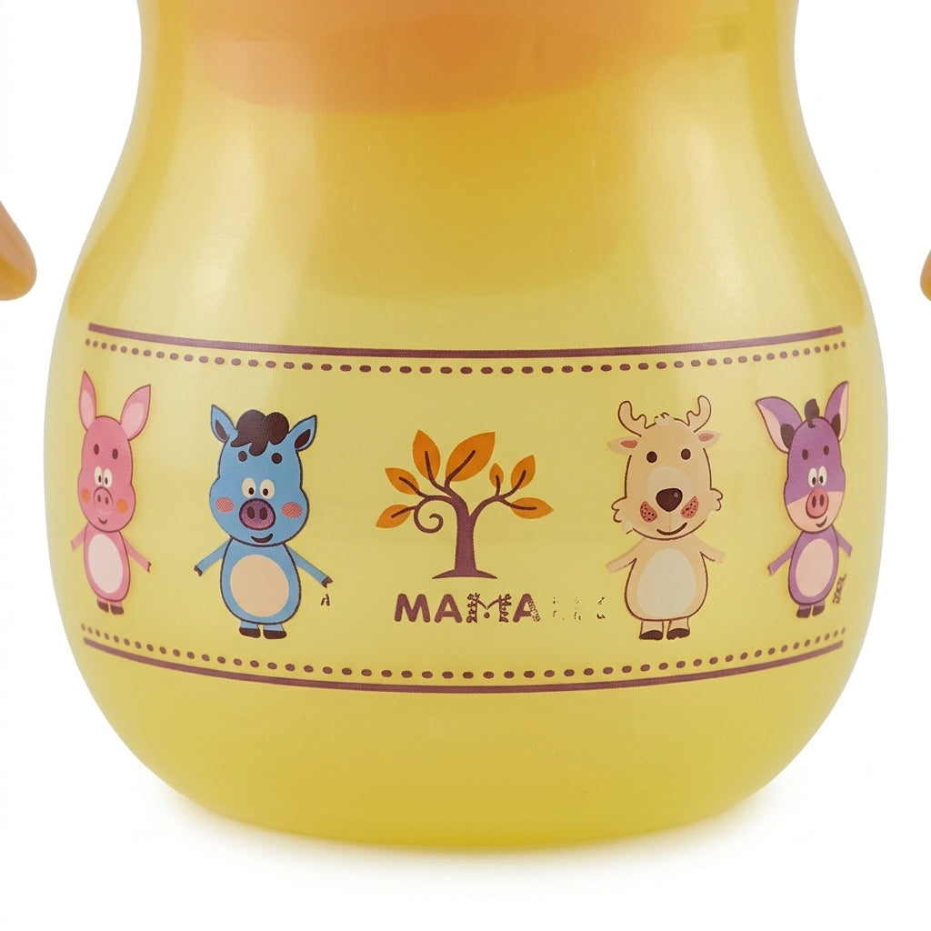 BABY SIPPER+FEEDER YELLOW