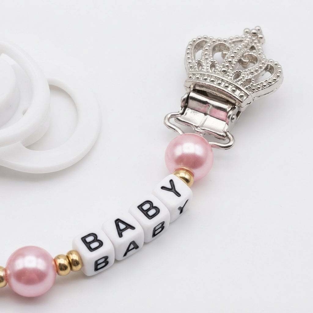 BABY FANCY CHAIN MICKEYMOUSE PINK