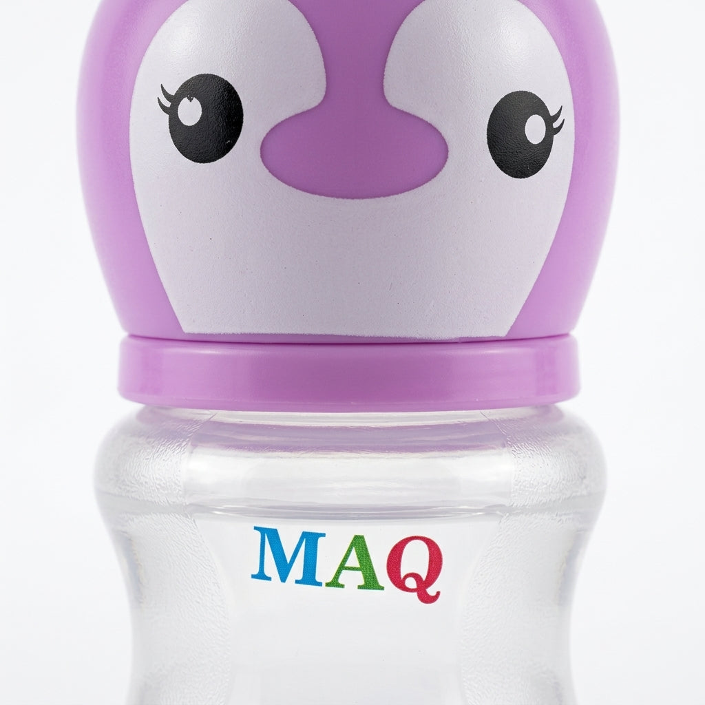 BABY FEEDING BOTTLE WIDE NECK PURPLE MAQ