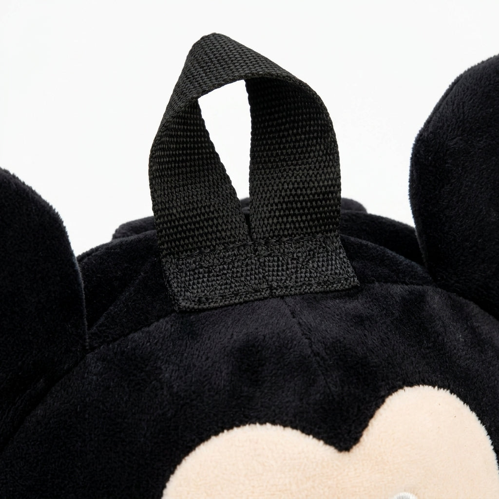 ULTIMATE MICKEY MOUSE 2 IN 1 SOFT TOY & SHOULDER BAG BLACK AND RED EDITION