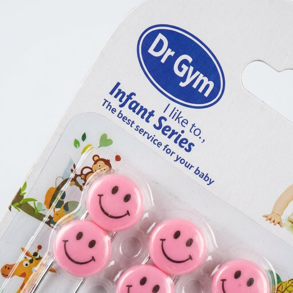 BABY SAFETY PIN 3PCS SET PINK