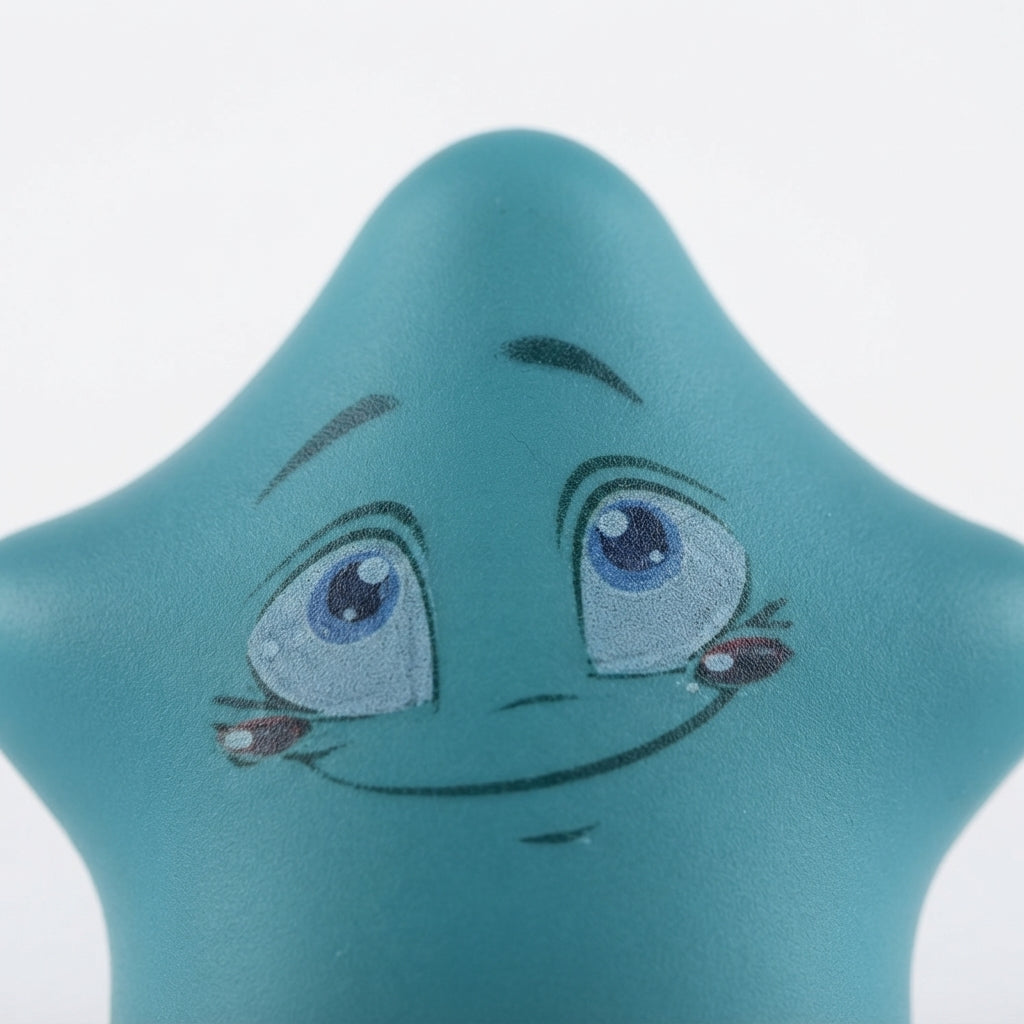 BABY GLASS FEEDER STAR CAP GREEN YES