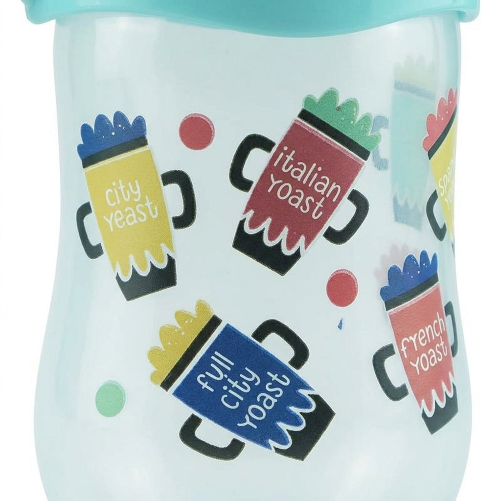 BABY FEEDING BOTTLE UNICORN CYAN FISH