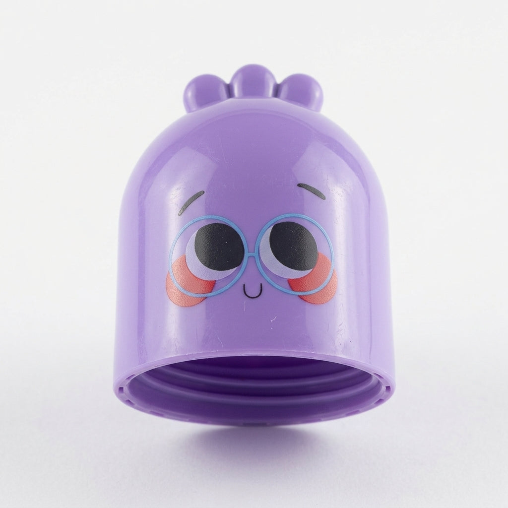 BABY FEEDER CUTE CHICK PURPLE FISH