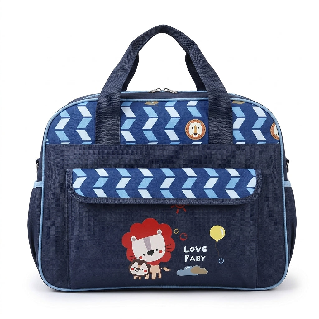 Baby Bag China Double Culting Bear Blue