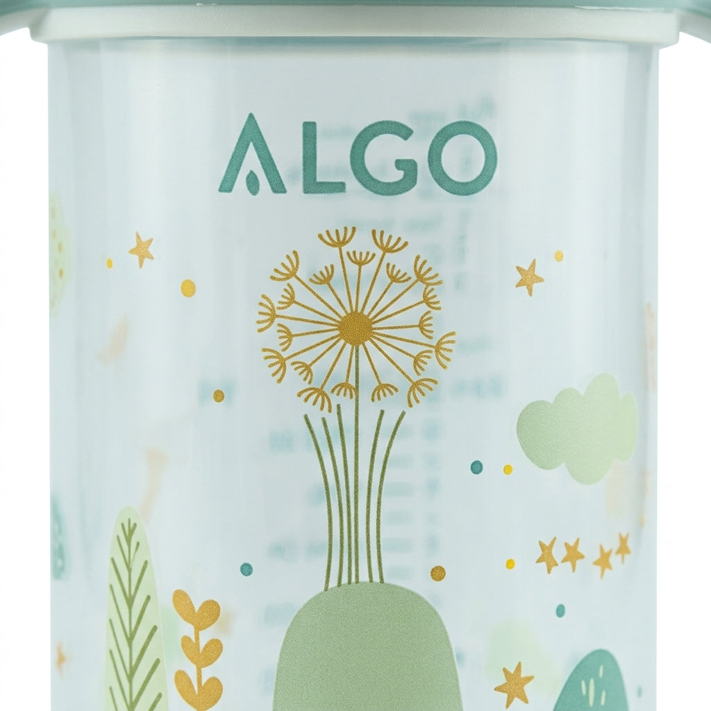 BABY FEEDER PRINTED GREEN