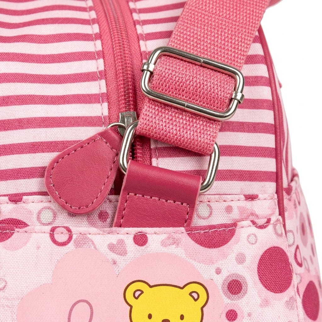 Baby Bag Kingdom Printed Pink