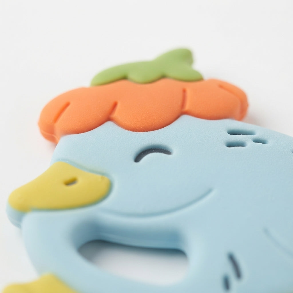 TEETHER DUCK CYAN HERCULES BEAR