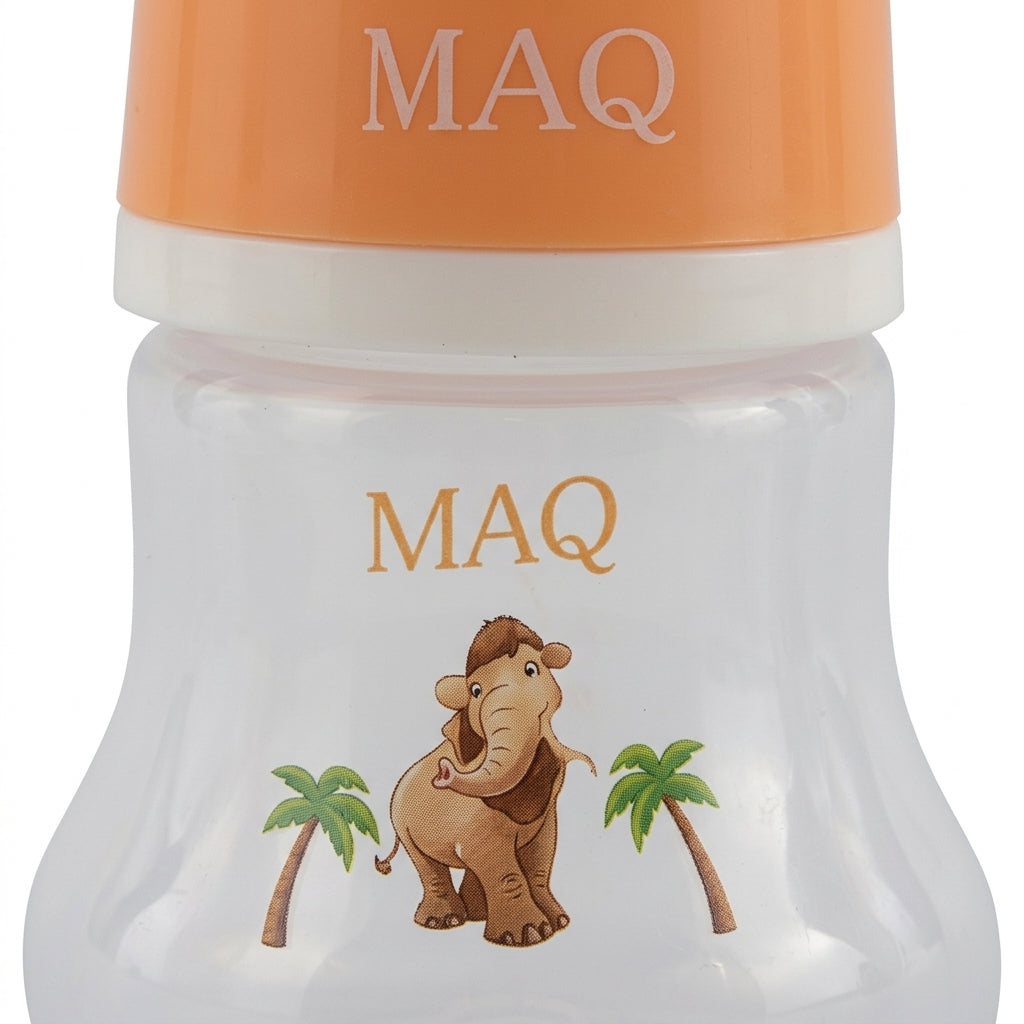 BABY FEEDING BOTTLE DOLPHIN ORANGE MAQ