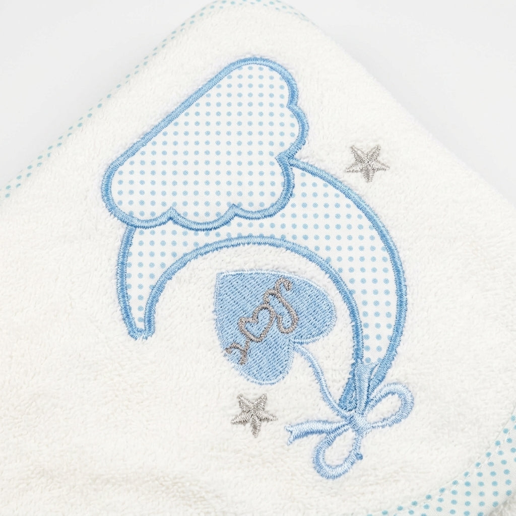SENIORS BABY BATH TOWEL CLOUD WHITE