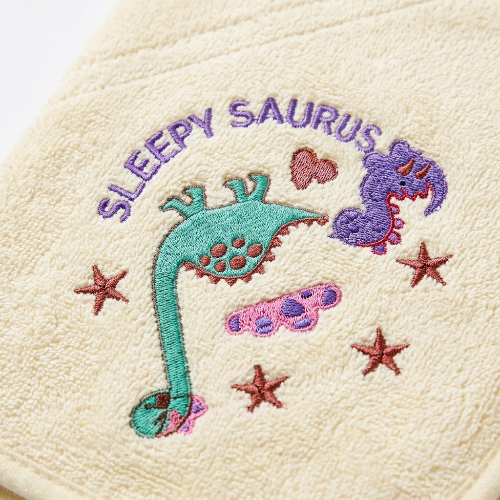 SENIORS BABY BATH TOWEL DREGON YELLOW