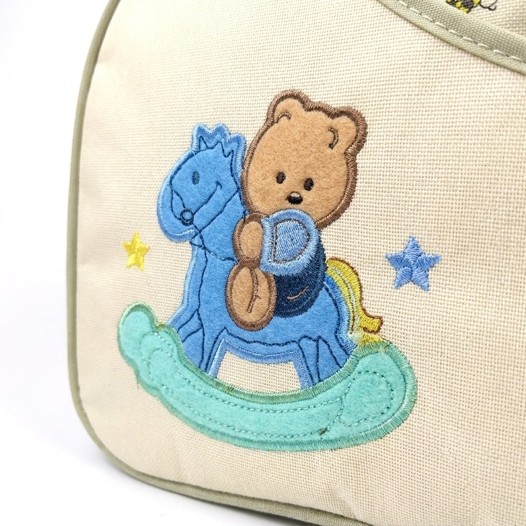 Olive Green Multi Purpose Baby Essentials Diaper Bag
