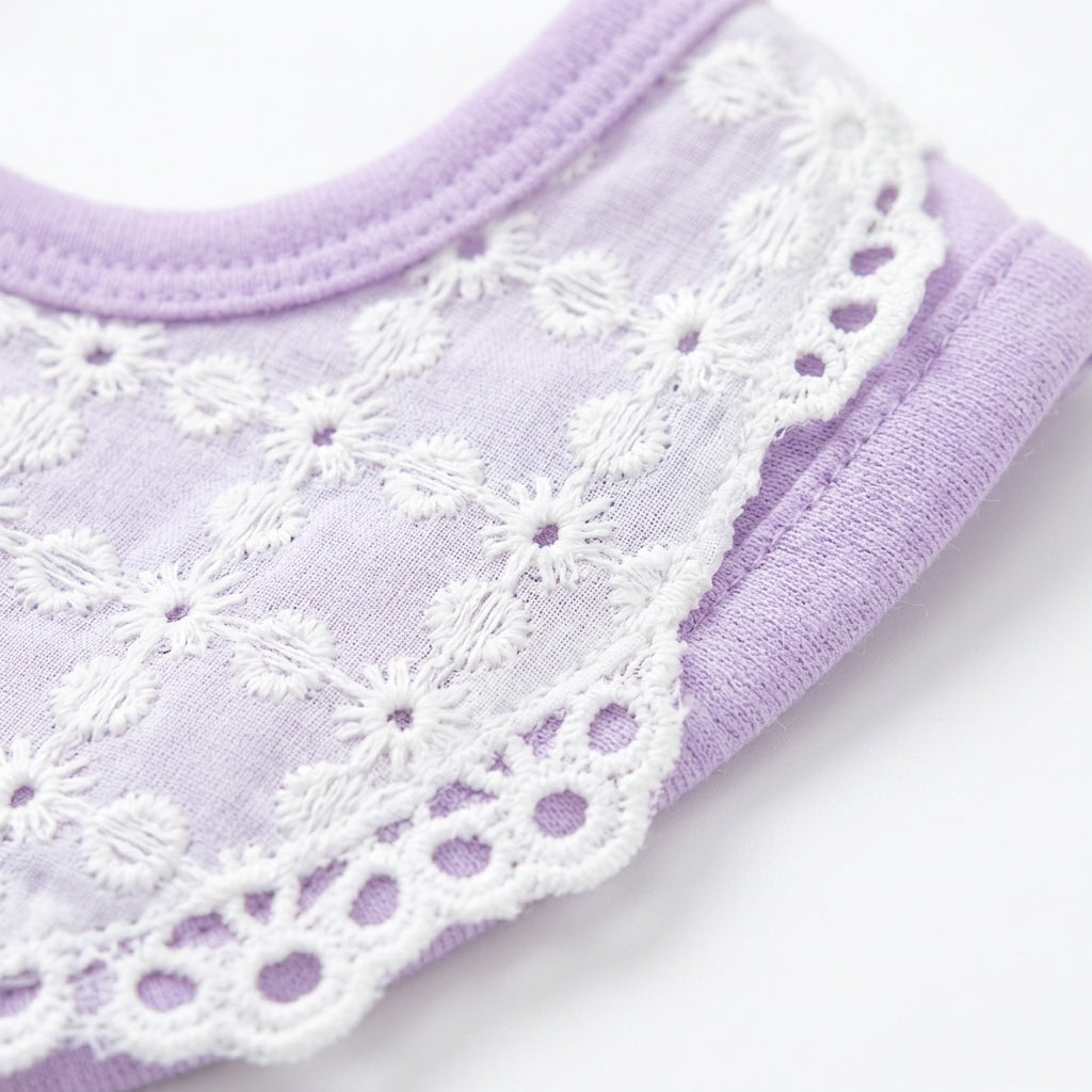5 Piece Newborn Gift Set for Baby Girls Purple
