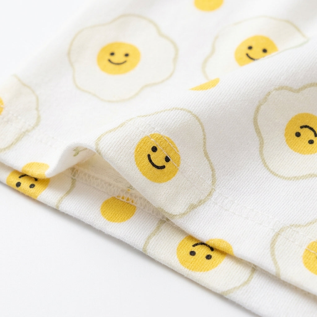 IMPORTED 100% COTTON SUMMER BABY HALF SLEEVE SUIT BEAR & BUNNY PRINT