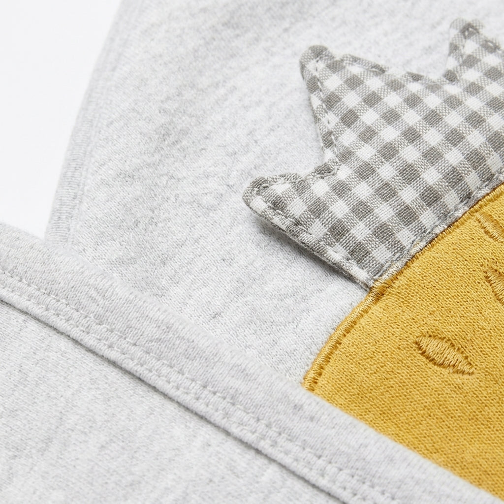 BABY WRAPPING SHEET TAJ BEAR GREY