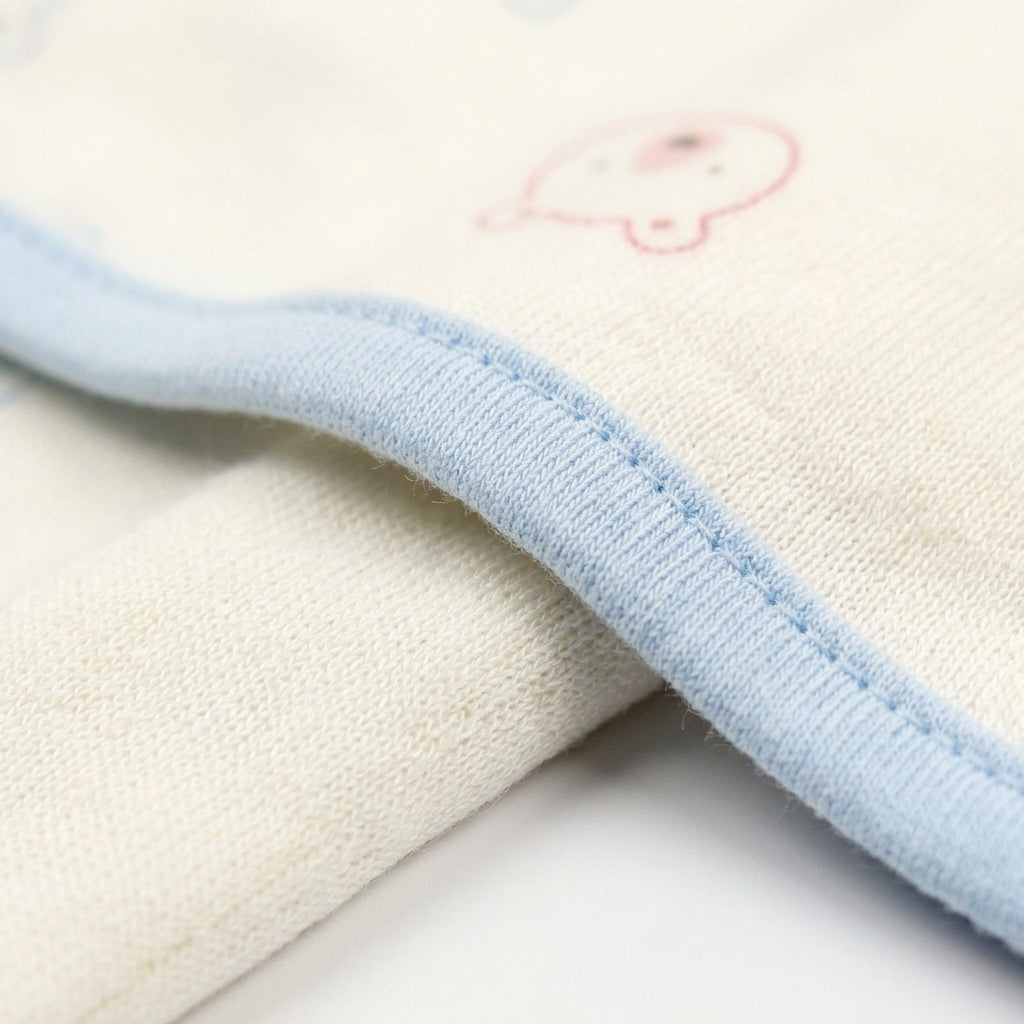 Junior Baby Wrapping Sheets 2-Pack, Bear Theme