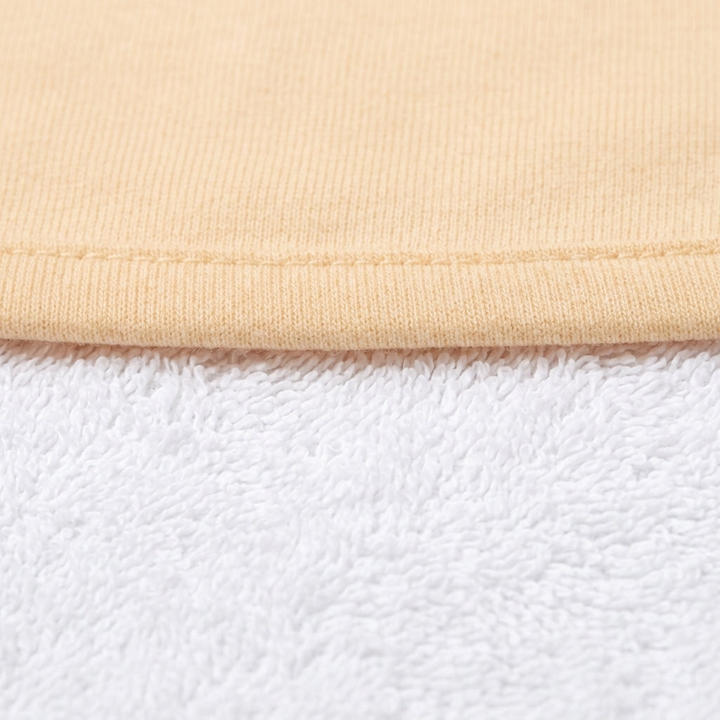 BABY HOODED BATH TOWEL BABY ORANGE MUMS WORLD