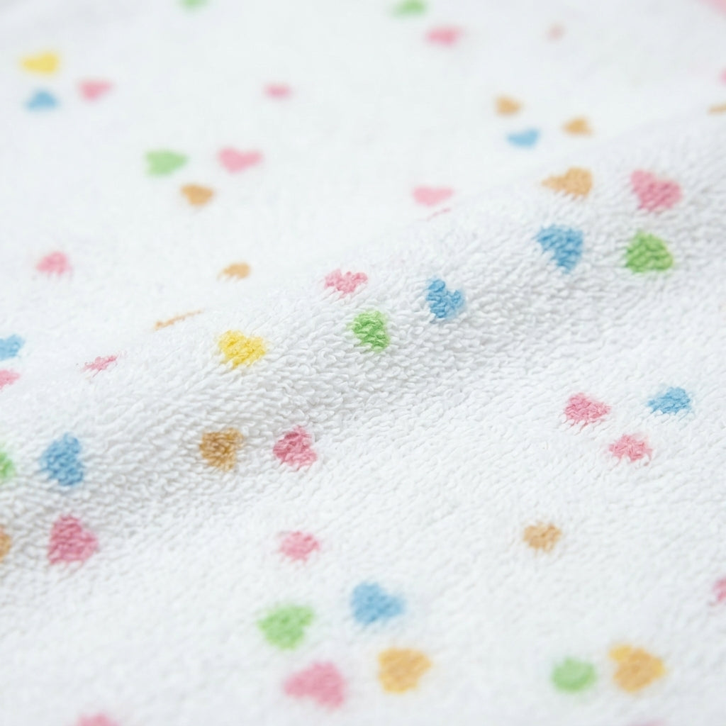 BABY HOODED BATH TOWEL SUNDAY PINK MUMS WORLD