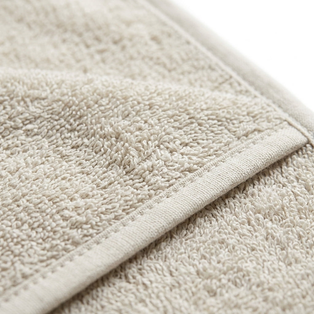 BABY HOODED BATHTOWEL TERRY BEAR SKIN