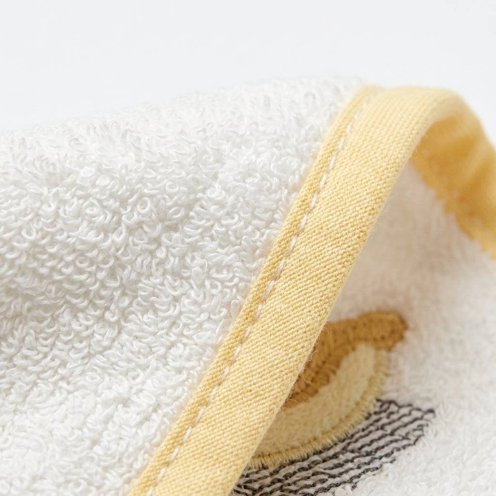 SENIORS BABY BATH TOWEL DUCK WHITE