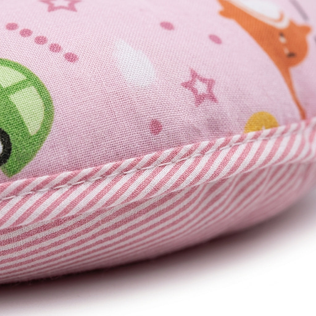 BABY HEAD SHAPER PILLOW CAR PINK