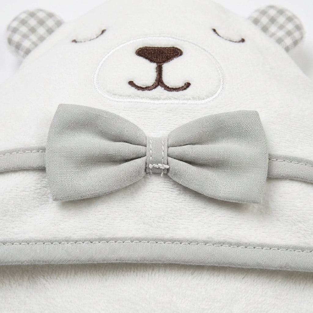 BABY WRAPPING SHEET BOO BEAR GREY
