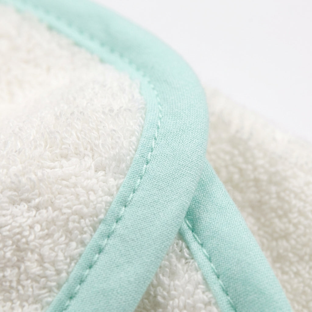 SENIORS BABY BATH TOWEL LITTLE FLOWER WHITE