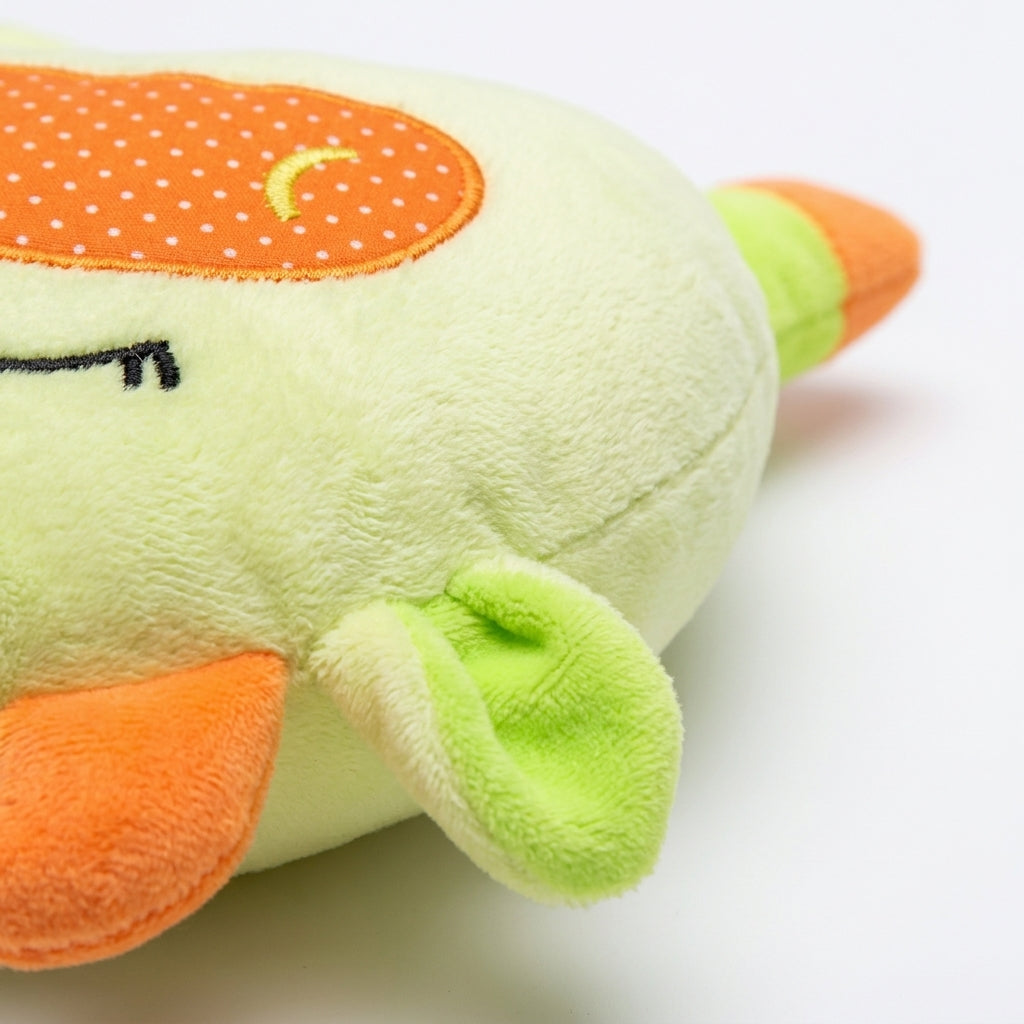 BABY PILLOW SLEEPY OWL YELLOW