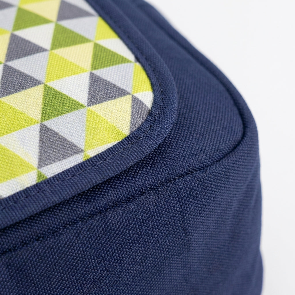 Sun Baby Bag 4-Piece Zig Zag Navy Blue