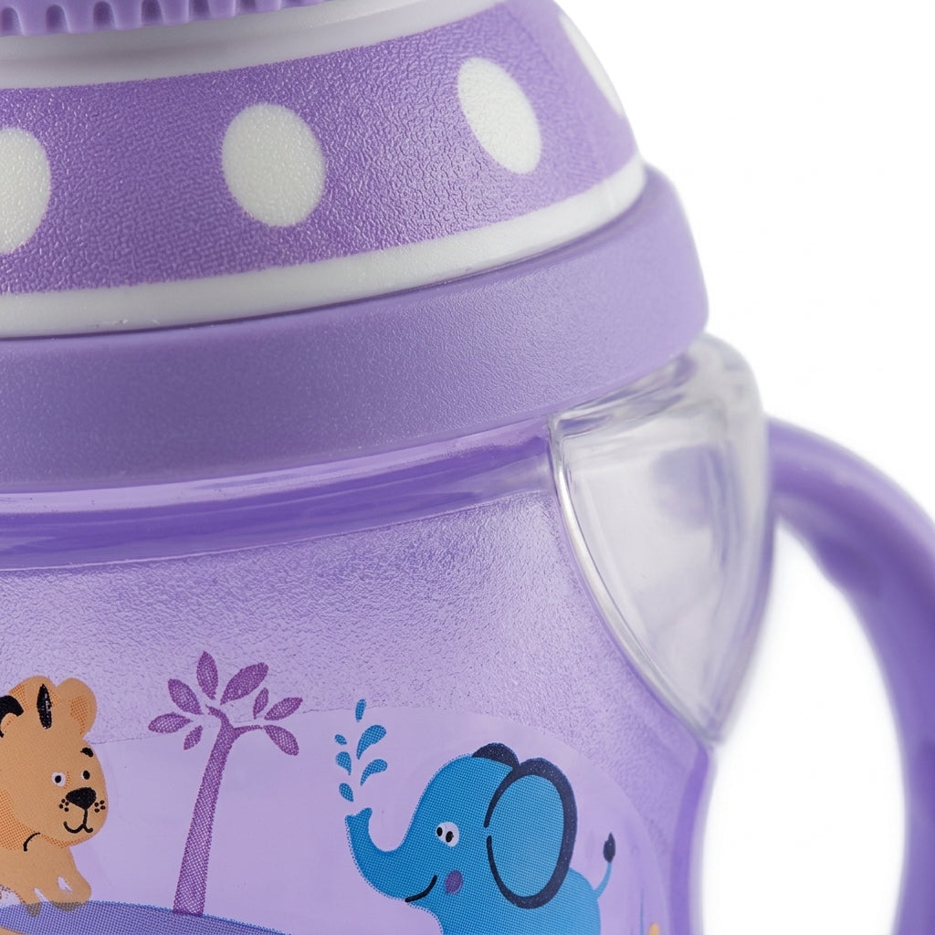 BABY SIPPER+FEEDER PURPLE