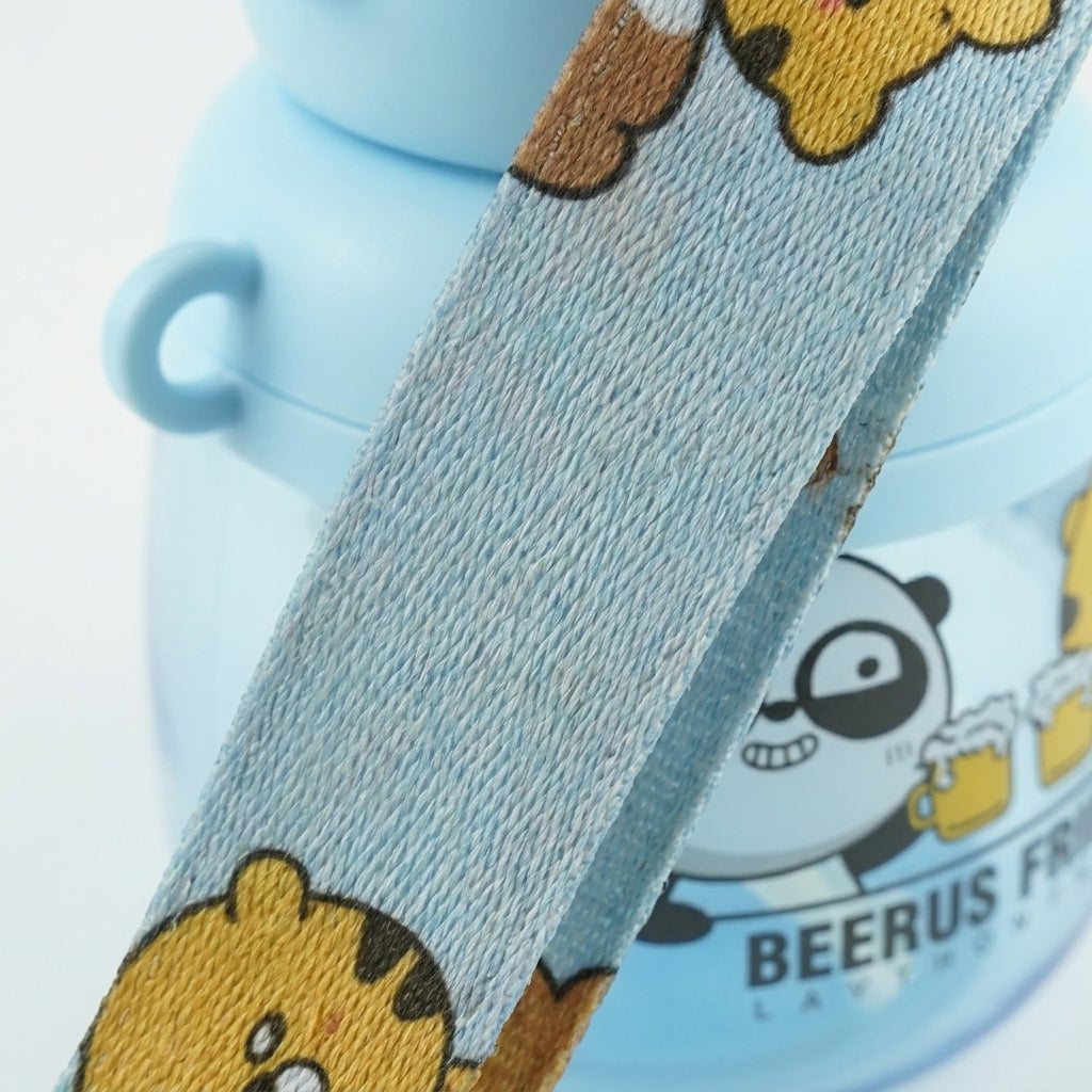 BABY STRAW CUP PANDA BLUE