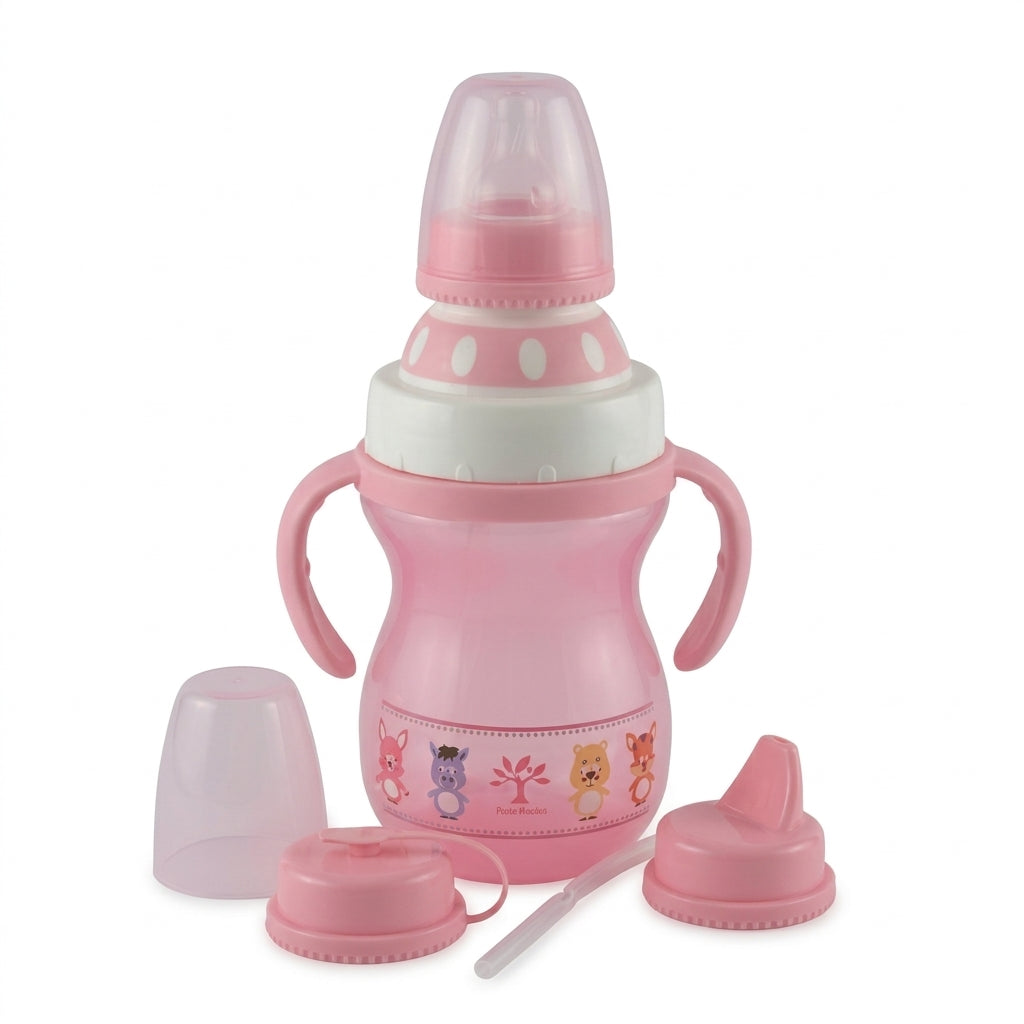 BABY SIPPER+FEEDER PINK